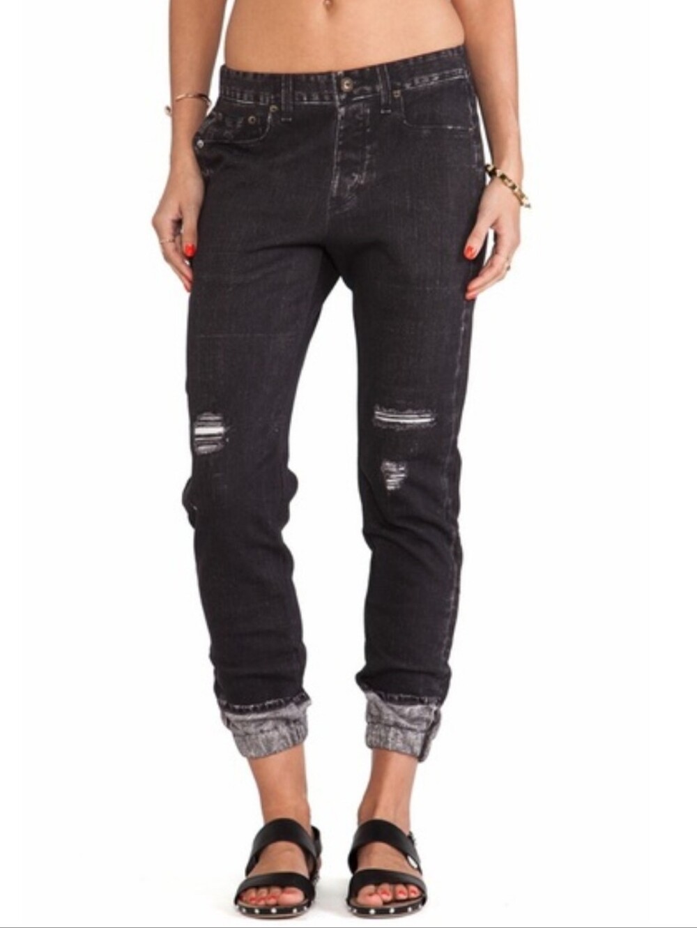 Rag & Bone Miramar Pajama Jeans Pants Joggers  Size XS